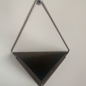 Wall Art - Triangle faux plant holder Wall Art - Triangle faux plant holder